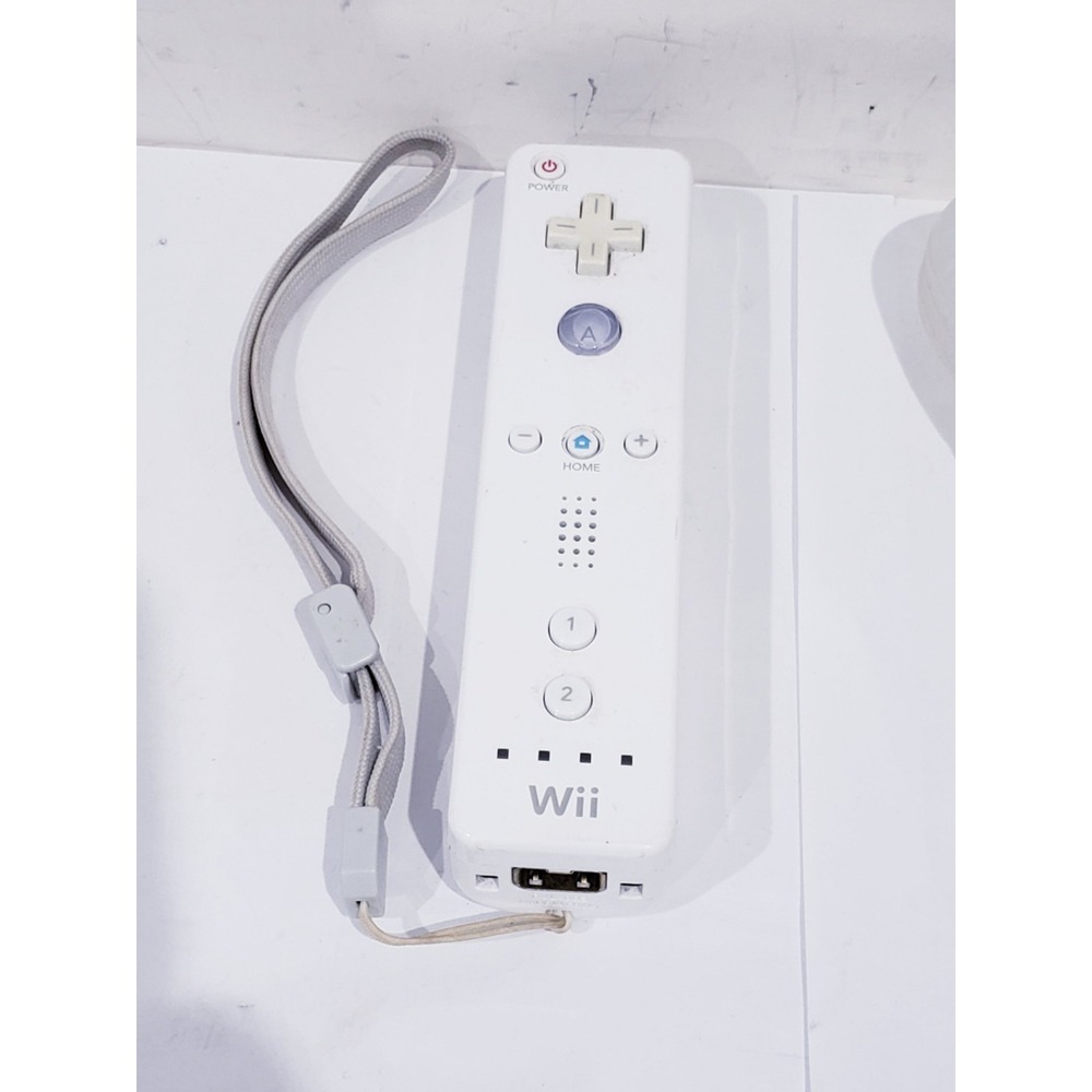 OEM Nintendo Wii Remote Controller RVL-003 With Motion Plus Adapter - Tested - Picture 4 of 6